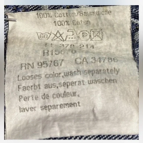 Vintage Classic Mavi “The Kathy Trucker” Blue Denim Jacket, Women’s Size Small - Picture 10 of 10